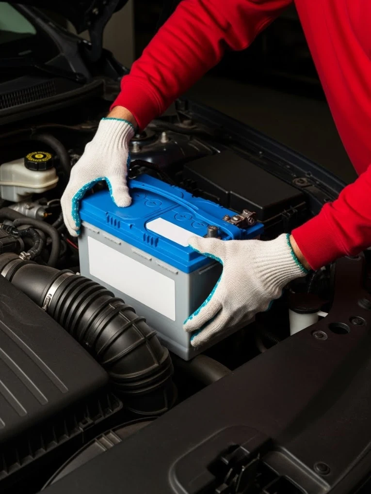 Car battery replacement in Sobha, Dubai